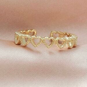 Hearts over Hearts Ring